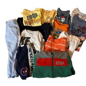 Lot of Boys Clothes Sizes 3T thru 5T.